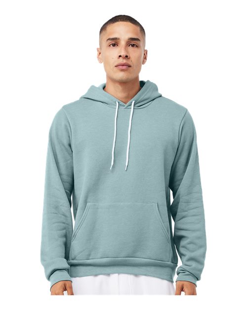 BELLA + CANVAS Unisex Sponge Fleece Hoodie Sweatshirt - Ash