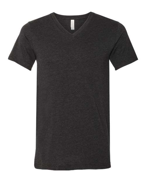 BELLA + CANVAS Unisex Heather CVC V-Neck Tee