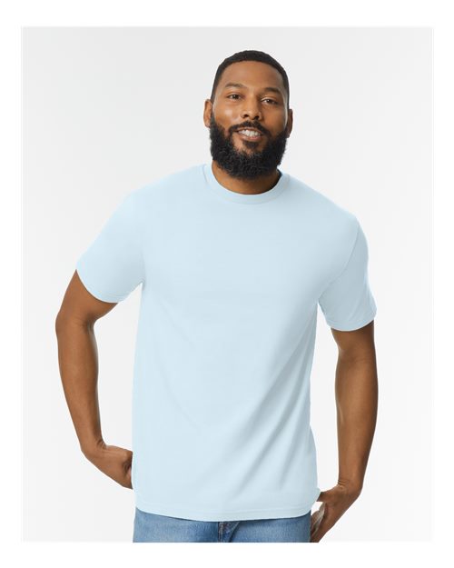 Gildan Unisex Softstyle® Midweight T-Shirt - Light Blue