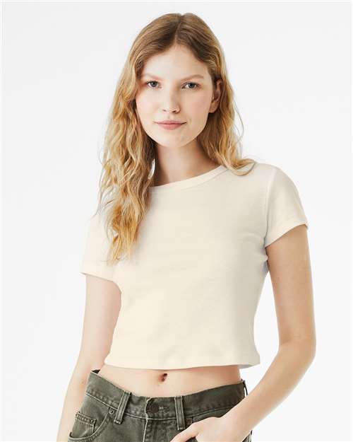 BELLA + CANVAS Women's Micro Rib Baby Tee