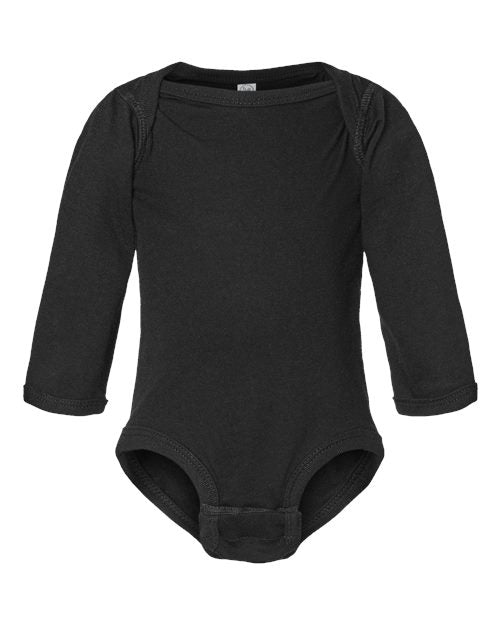 Rabbit Skins Infant Fine Jersey Long Sleeve Bodysuit