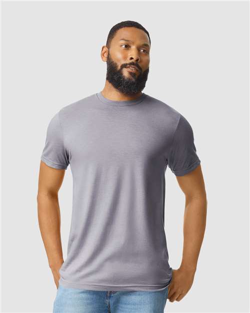 Gildan Unisex Softstyle® CVC T-Shirt - Sport Grey