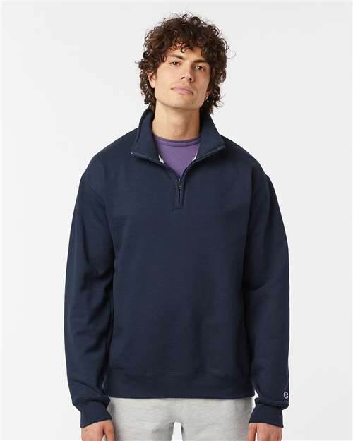 Champion Unisex Powerblend® Quarter-Zip Pullover
