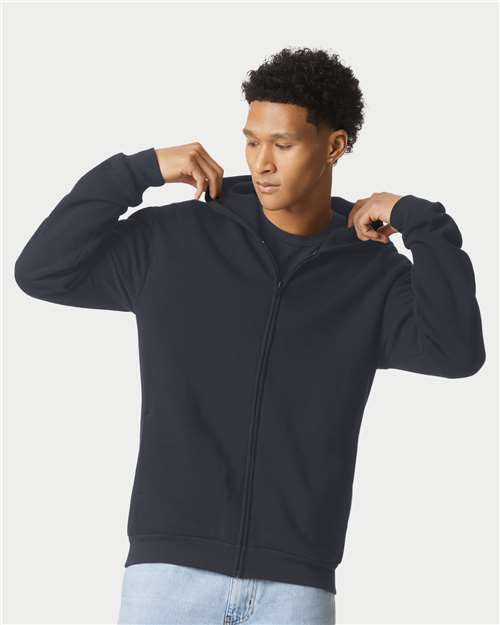 American Apparel Unisex ReFlex Fleece Full-Zip Hoodie Sweatshirt