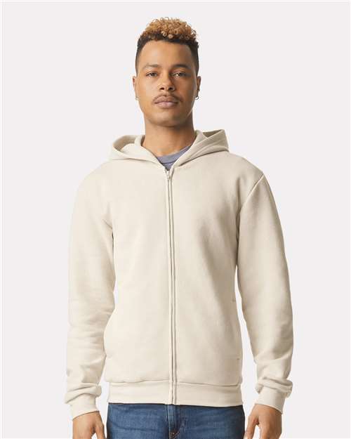 American Apparel Unisex ReFlex Fleece Full-Zip Hoodie Sweatshirt