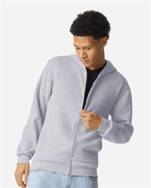 American Apparel Unisex ReFlex Fleece Full-Zip Hoodie Sweatshirt