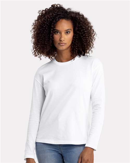 Next Level Women's Cotton Relaxed Long Sleeve T-Shirt