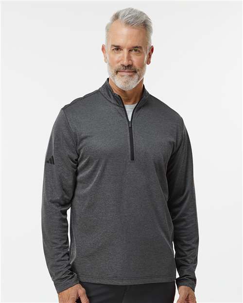 Adidas Men's Space Dyed Quarter-Zip Pullover