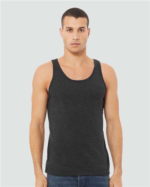 BELLA + CANVAS Unisex Heather CVC Tank