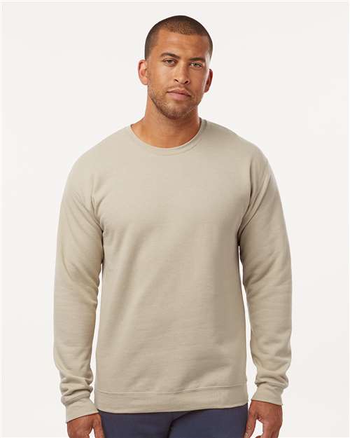 M&O Unisex Crewneck Fleece - Sand