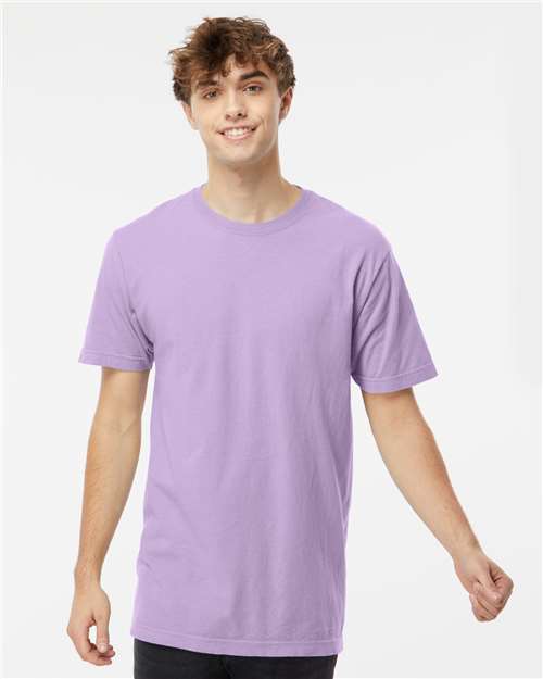 M&O Unisex Vintage Garment-Dyed T-Shirt - Orchid