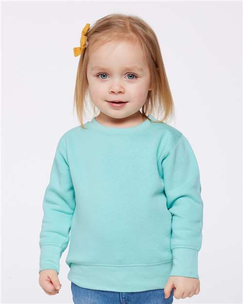 Rabbit Skins Toddler Fleece Crewneck Sweatshirt