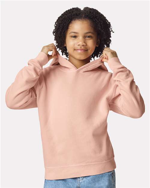 Comfort Colors Youth Garment-Dyed Lightweight Fleece Hooded Sweatshirt