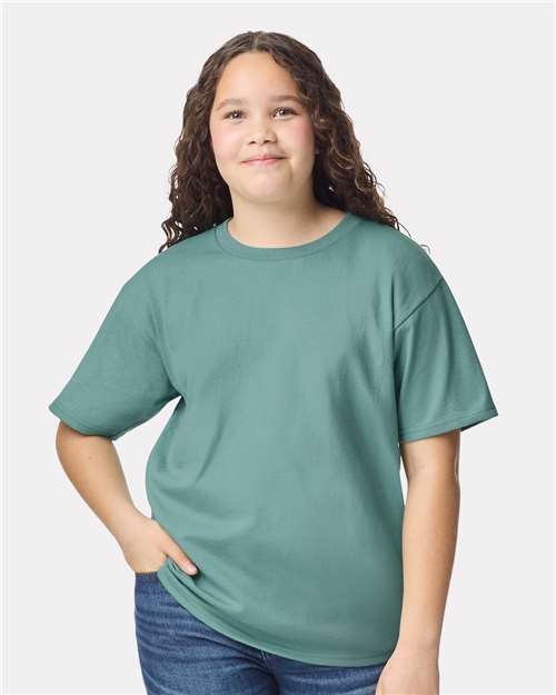 Gildan Youth Heavy Cotton™ T-Shirt - Aquatic