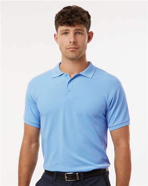 AllPro Men's Pique Polo - Cloud Blue