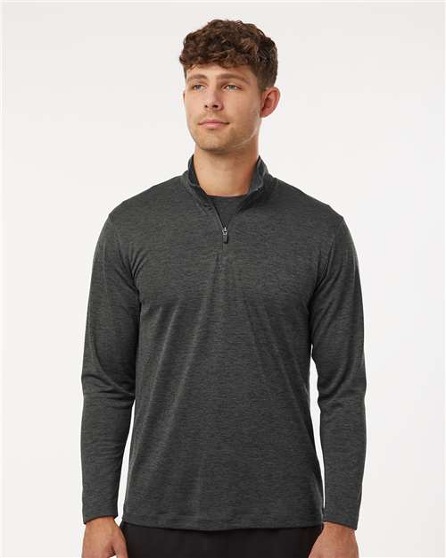 AllPro Men's Pro-Lock Performance Mélange Quarter-Zip Pullover