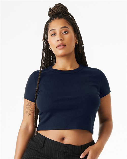 BELLA + CANVAS Women's Micro Rib Baby Tee