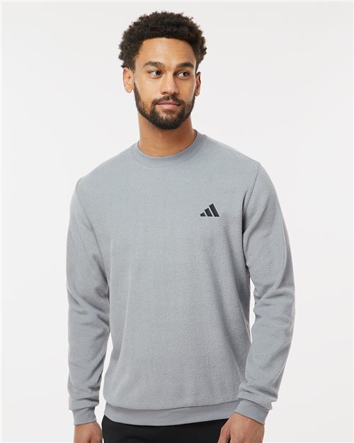 Adidas Men's Terry Loop Crewneck Sweatshirt