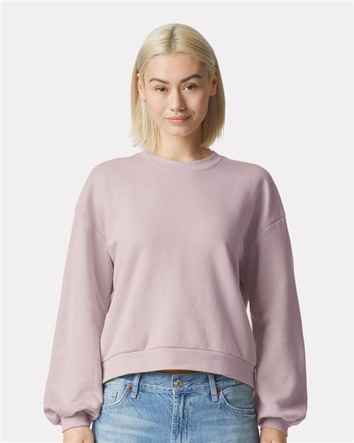 American Apparel Women's ReFlex Fleece Crewneck Sweatshirt