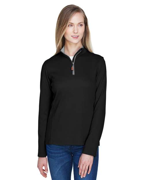 Devon & Jones Women's DRYTEC20™ Performance Quarter-Zip Pullover