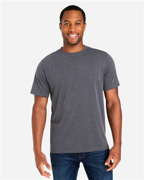 CORE365 Unisex Fusion ChromaSoft™ Performance T-Shirt - Carbon Heather