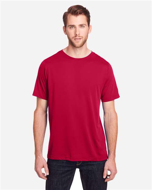 CORE365 Unisex Fusion ChromaSoft™ Performance T-Shirt - Classic Red