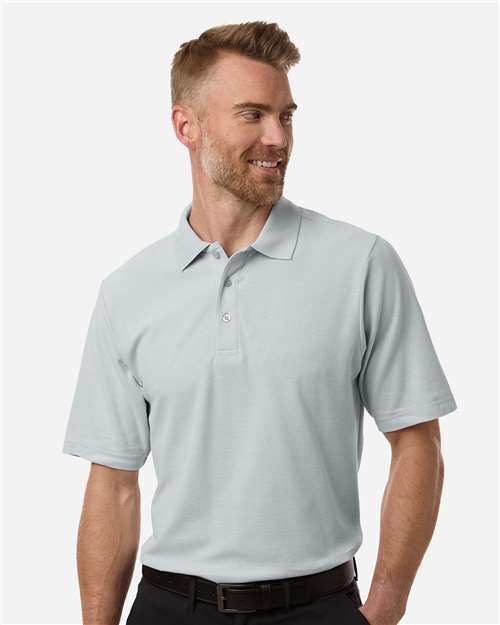 CORE365 Men's Resolve CVC Performance Pique Polo - Platinum
