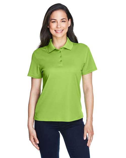 CORE365 Women's Origin Performance Piqué Polo - Acid Green