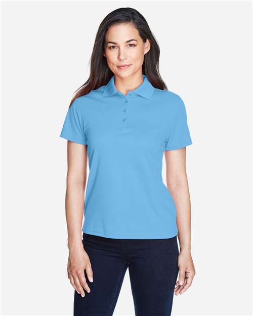 CORE365 Women's Origin Performance Piqué Polo - Acid Green