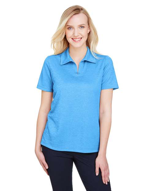 Devon & Jones Women's CrownLux Performance® Address Melange Polo