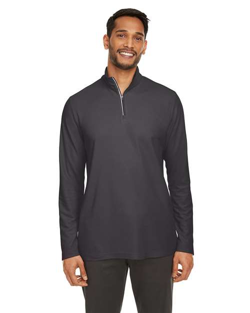 CORE365 Men's Fusion ChromaSoft™ Pique Quarter-Zip Pullover