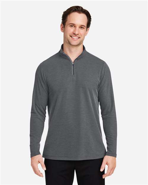 CORE365 Men's Fusion ChromaSoft™ Pique Quarter-Zip Pullover