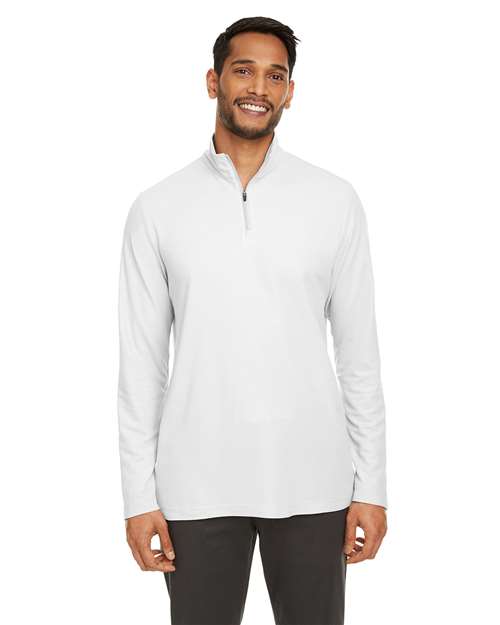 CORE365 Men's Fusion ChromaSoft™ Pique Quarter-Zip Pullover