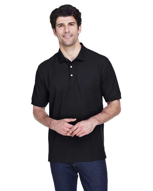 Devon & Jones Men's Pima Piqué Polo