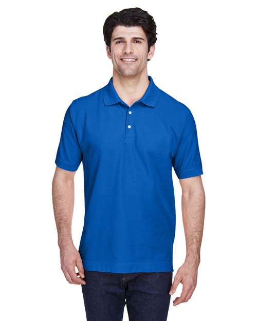 Devon & Jones Men's Pima Piqué Polo