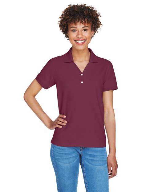 Devon & Jones Women's Pima Piqué Polo