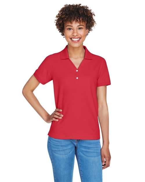 Devon & Jones Women's Pima Piqué Polo