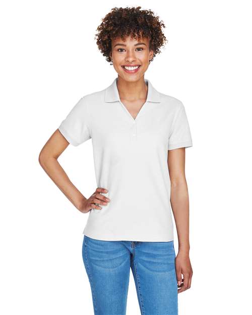 Devon & Jones Women's Pima Piqué Polo