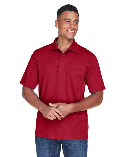 CORE365 Men's Origin Performance Piqué Polo with Pocket