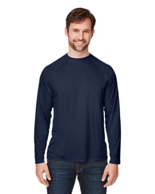 CORE365 Unisex Ultra UVP™ Marina Raglan Long Sleeve T-Shirt