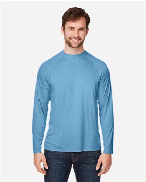 CORE365 Unisex Ultra UVP™ Marina Raglan Long Sleeve T-Shirt
