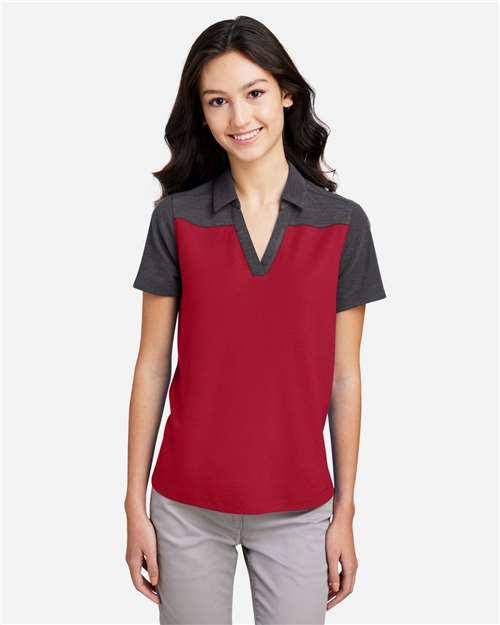 CORE365 Women's Fusion ChromaSoft™ Colorblock Polo