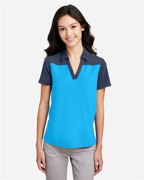 CORE365 Women's Fusion ChromaSoft™ Colorblock Polo