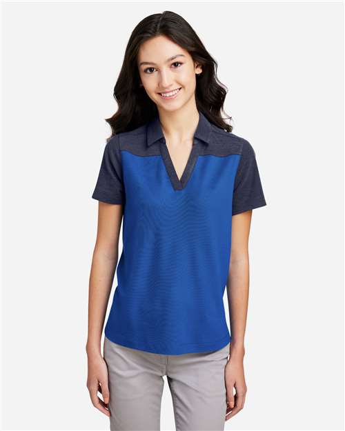 CORE365 Women's Fusion ChromaSoft™ Colorblock Polo