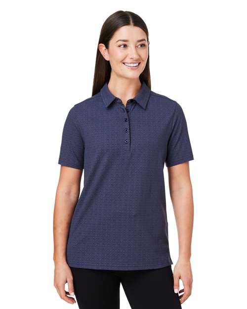 Devon & Jones Women's Crownlux Performance® Geo Polo