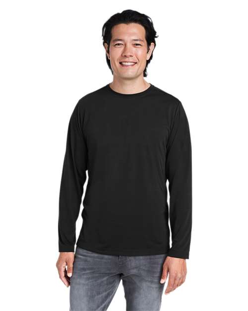 CORE365 Unisex Fusion ChromaSoft™ Performance Long Sleeve T-Shirt