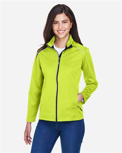 CORE365 Women's Techno Lite Three-Layer Knit Tech-Shell