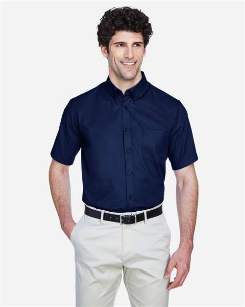 CORE365 Men's Optimum Short Sleeve Twill Dress Shirt