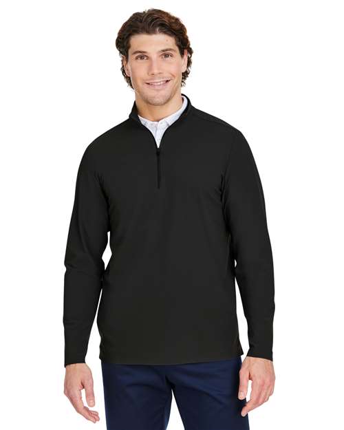 Devon & Jones Men's CrownLux Performance® Windsor Welded Quarter-Zip Pullover