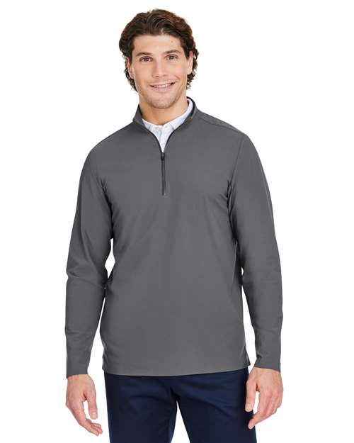 Devon & Jones Men's CrownLux Performance® Windsor Welded Quarter-Zip Pullover
